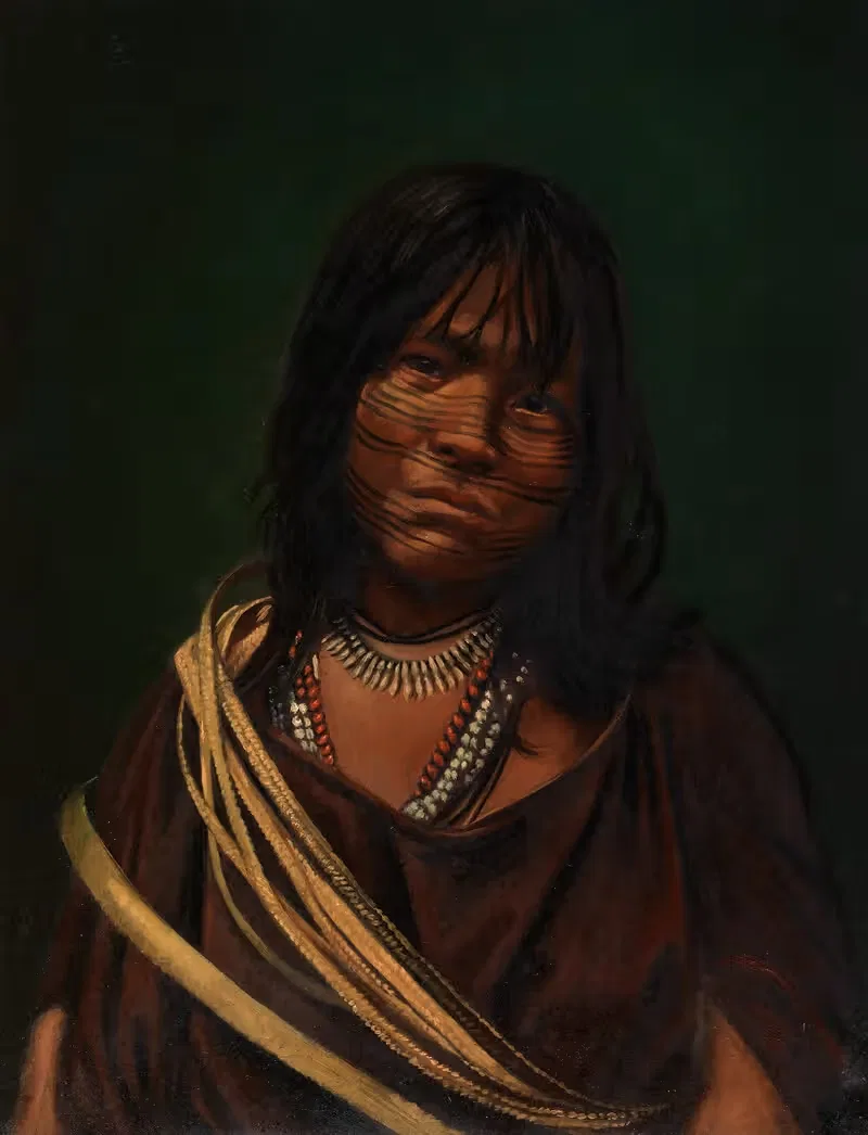 Campa Indian by Anonymous — digital art print download
