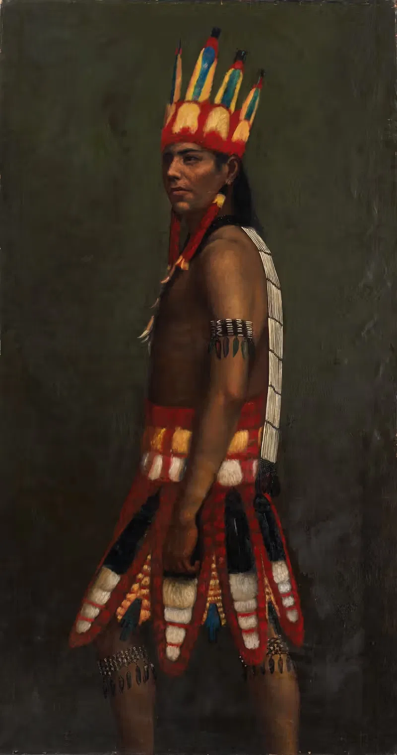 Jivaro Indian by Anonymous — digital art print download