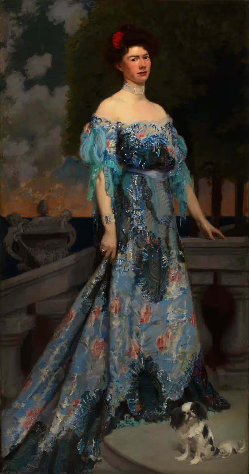 Мисс Анна Миллс Арчболд by Фредерик Уильям МакМонис, 1902-1903 — digital art print download