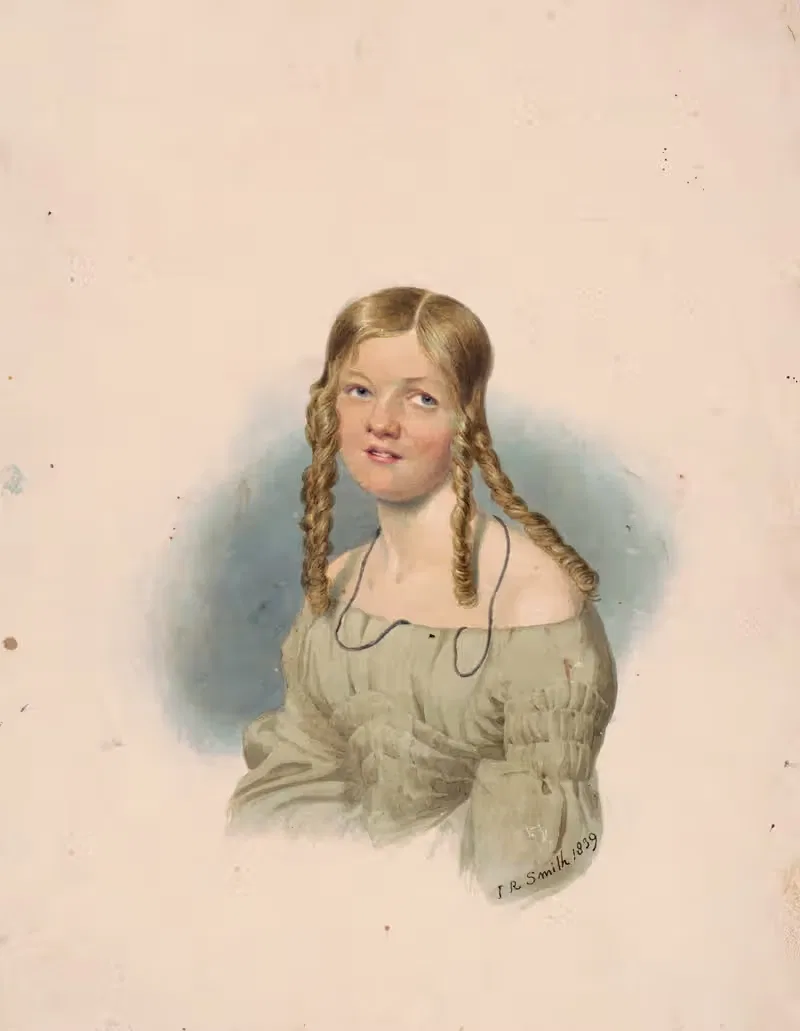 Маргарет МакКорд by Джон Рубенс Смит, 1839 — digital art print download