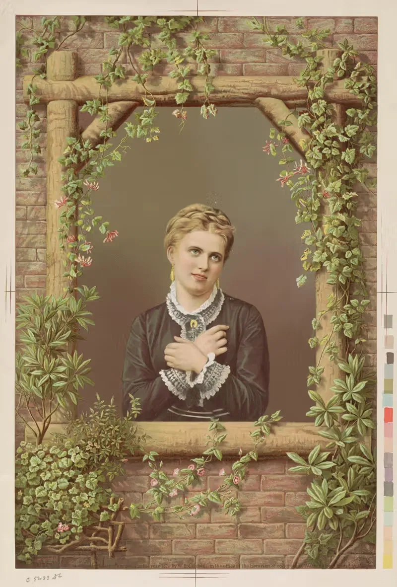 Маргарита у окна by Кэлдвелл и Ко — digital art print download