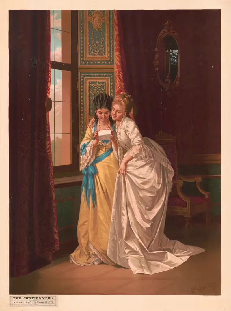 Доверенные лица by Кэлдвелл и Ко, 1874 — digital art print download