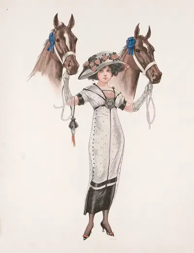 Синие крови" № 84 by Чарльз У. Холмс, 1911 — digital art print download