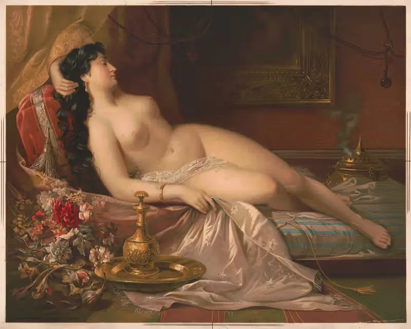 Sleeping beauty by Edmund Foerster & Co., 1871 — digital art print download