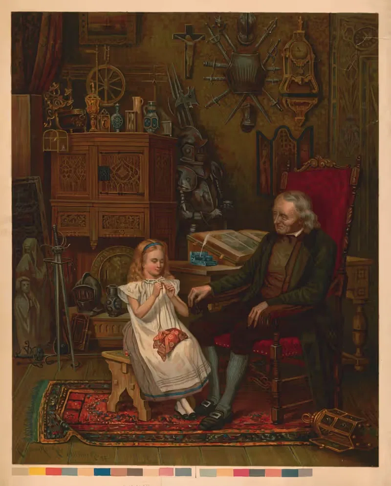 Little Nell and her Grandfather — Eugene Meeks