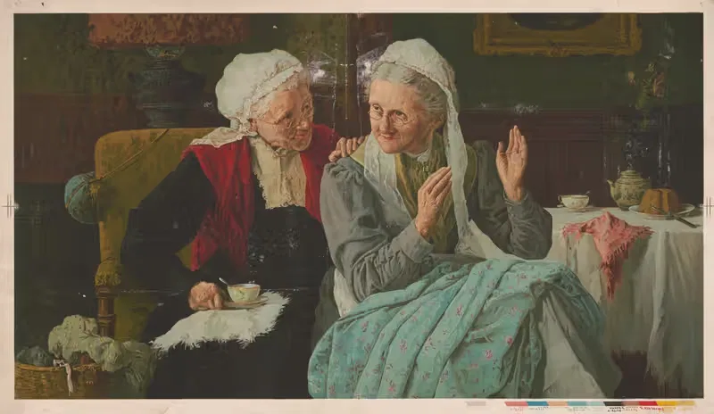 Строго конфиденциально by Грей Литхо. Ко, 1908 — digital art print download