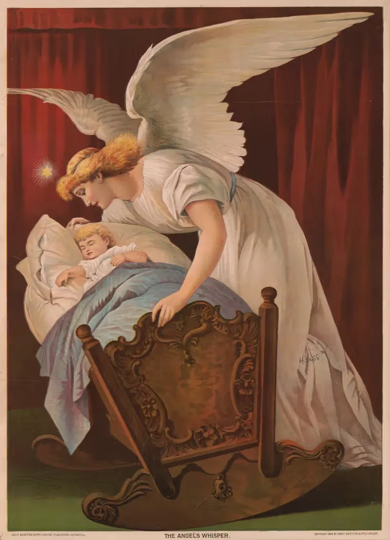 Шепот ангела by Грейт Уэстерн Сапплай Хаус, 1894 — digital art print download