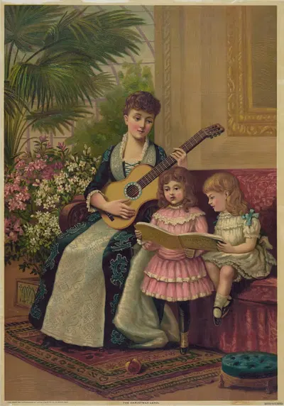 Рождественская песня by Хэтч Лит. Ко. — digital art print download