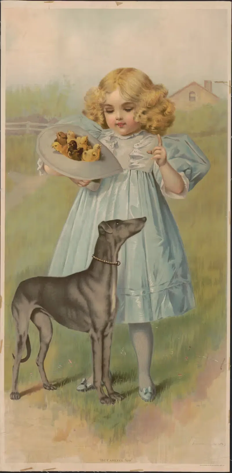 Be careful sir by Knapp & Co., 1897 — digital art print download