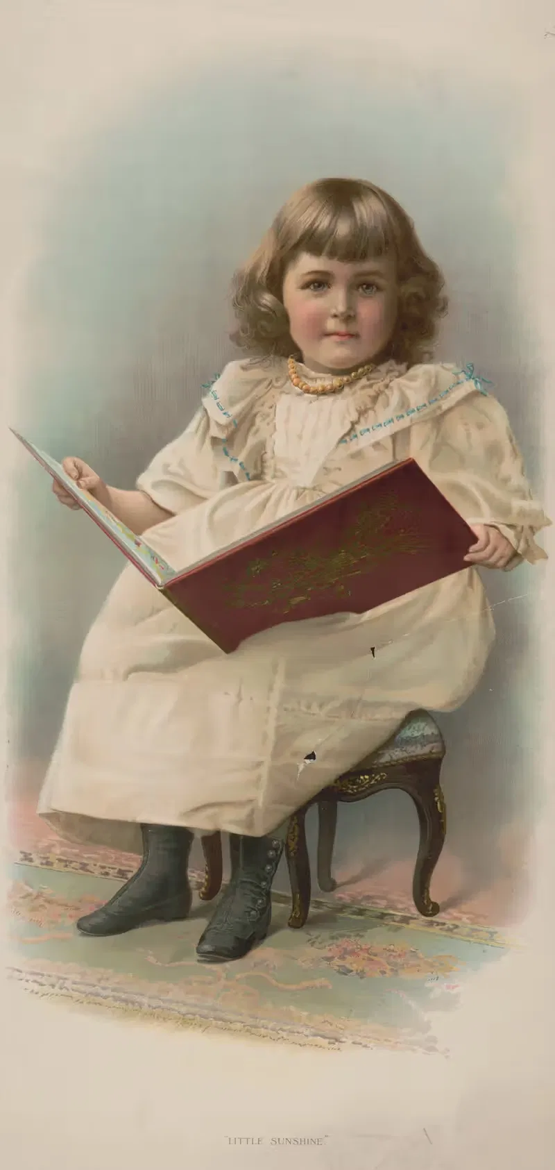 Little sunshine by Knapp & Co., 1897 — digital art print download