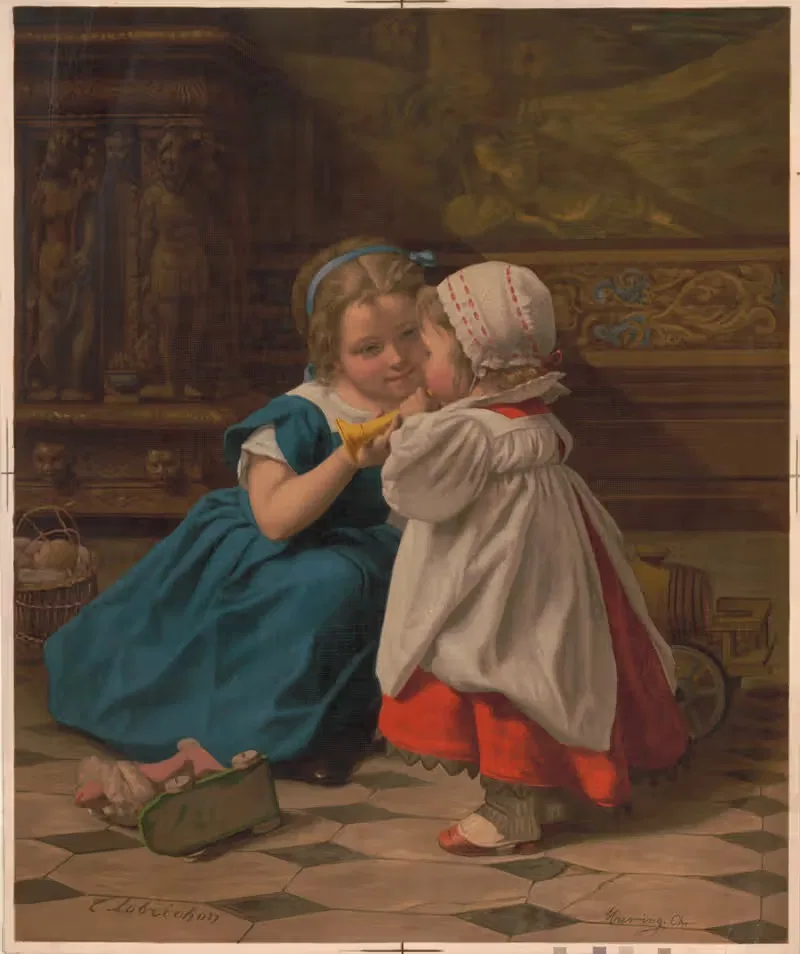 Первый урок музыки by Луи Пранг и Ко — digital art print download