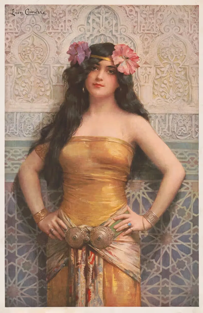 A daughter of Eve — Leon Comerre