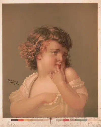 Наш мальчик by О'Брайен и Ко., 1875 — digital art print download