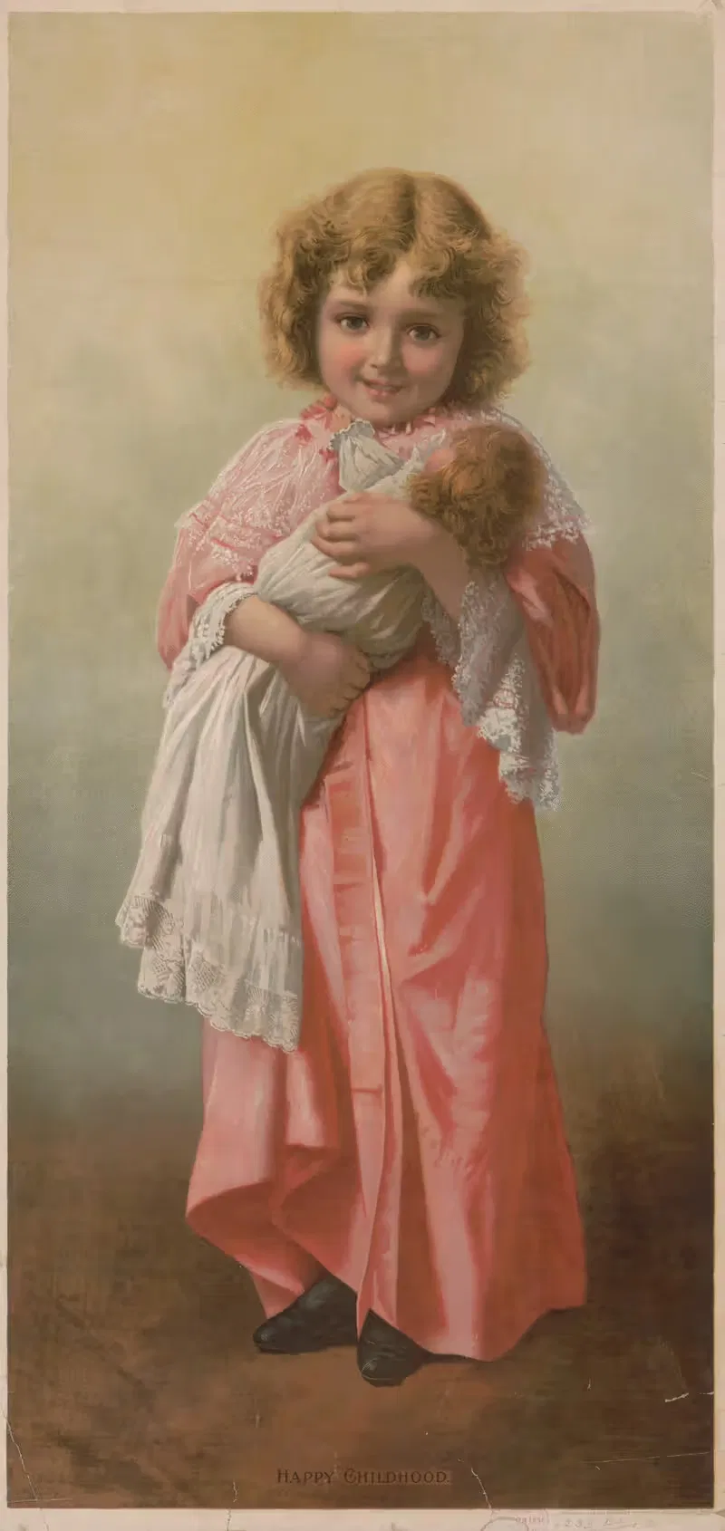 Счастливое детство by Вулсон Спайс Ко., 1896 — digital art print download
