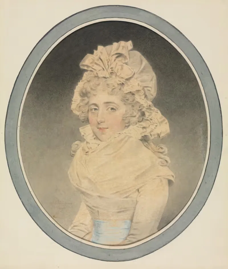 Леди Каролина Уроттсли by Джон Даунман, 1792 — digital art print download