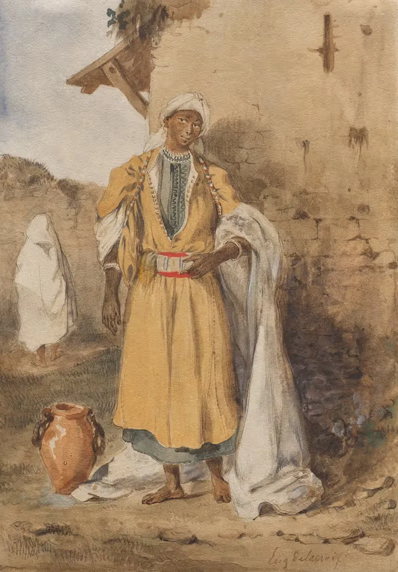 A Young Black Woman Fetching Water — Eugène Delacroix