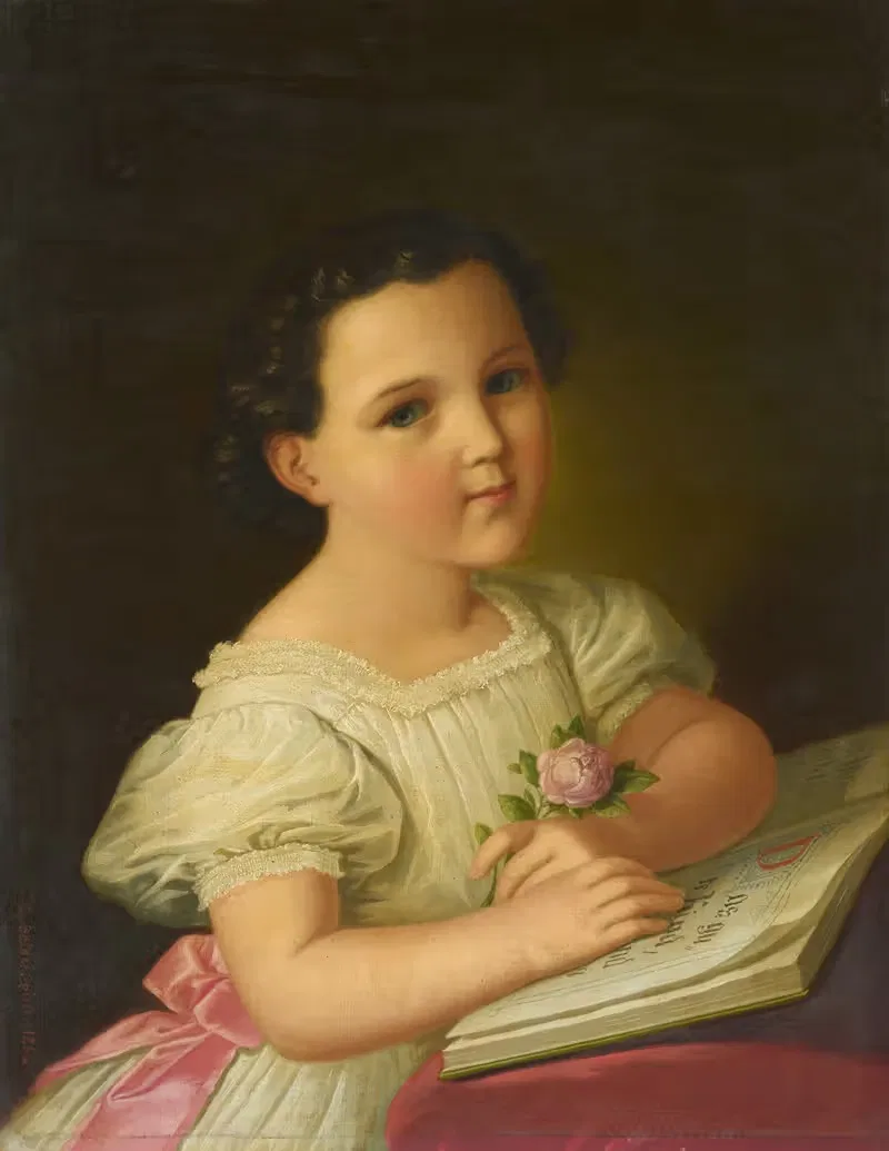 Portrait of a Child — Georg Balder