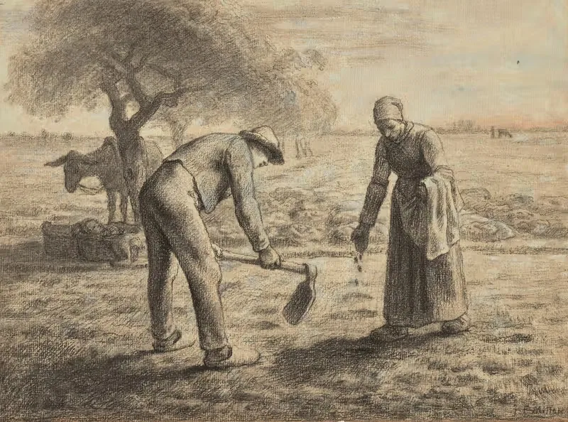Les planteurs de pommes de terre — Jean-François Millet