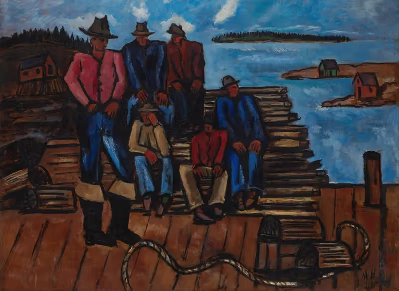 Лобстеры-рыбаки by Марсден Хартли, 1940-1941 — digital art print download