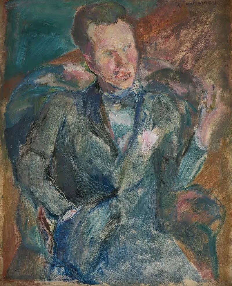 Людвиг Вольде by Рудольф Гроссманн, 1920 — digital art print download