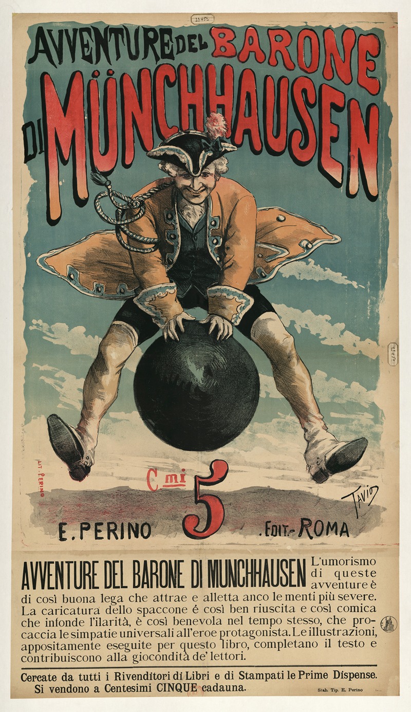 Aventure del Barone di Münchhausen — Ottavio Rodella Tavio