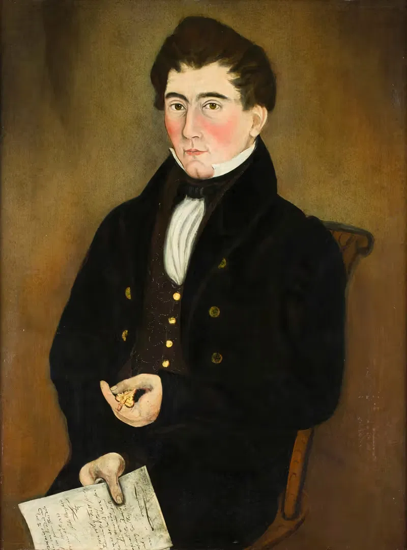 John Mayhew by Asahel Powers, 1833 — digital art print download