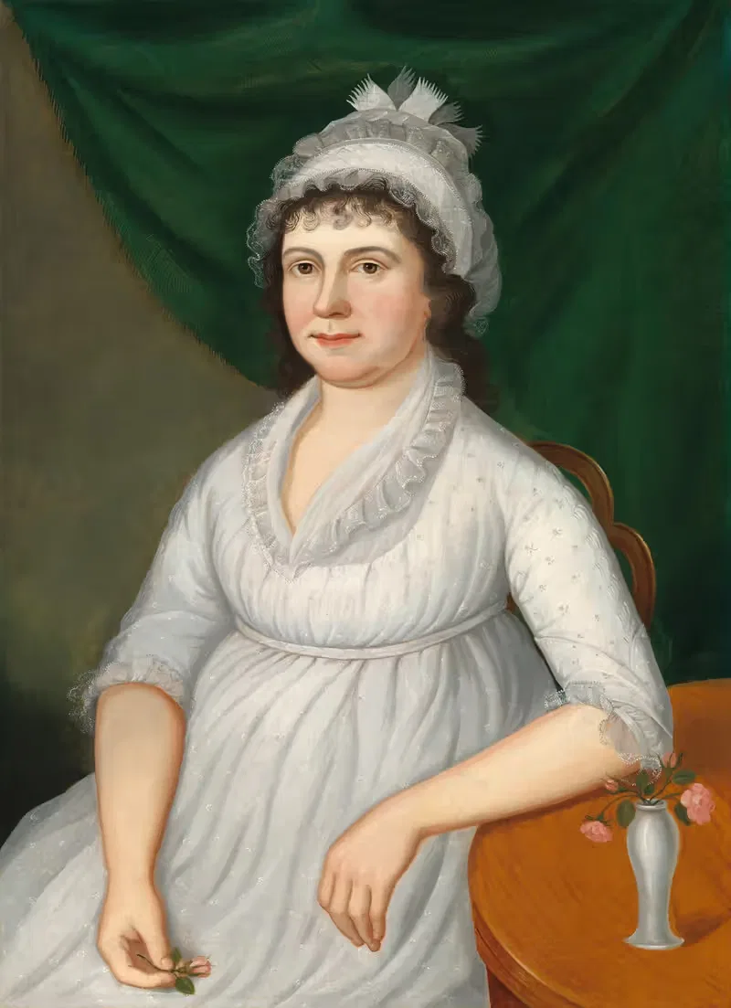 Ханна Леммон Коркоран (госпожа Томас Коркоран) by Шарль Пил Полк, c. 1802 — digital art print download