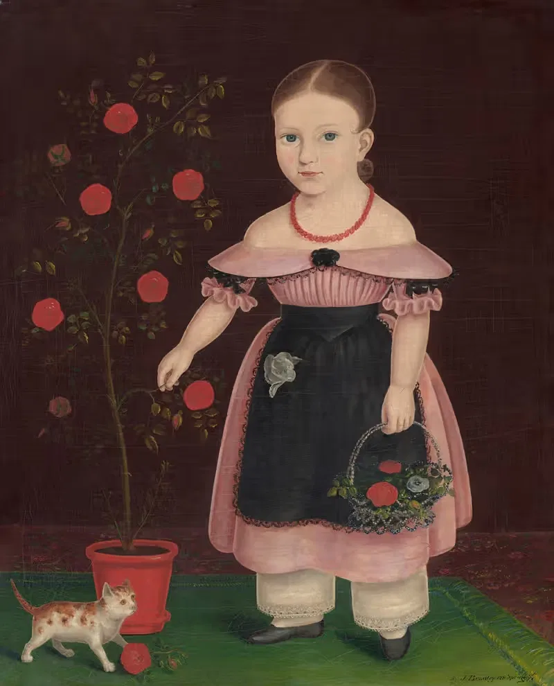 Little Girl in Lavender — John Bradley