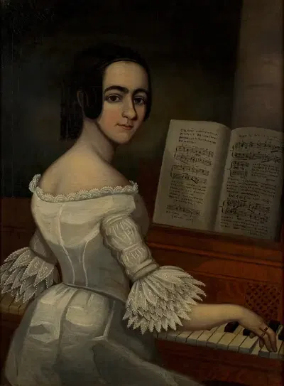 Автопортрет by Лусинда Редмон Ореар, 1835 — digital art print download