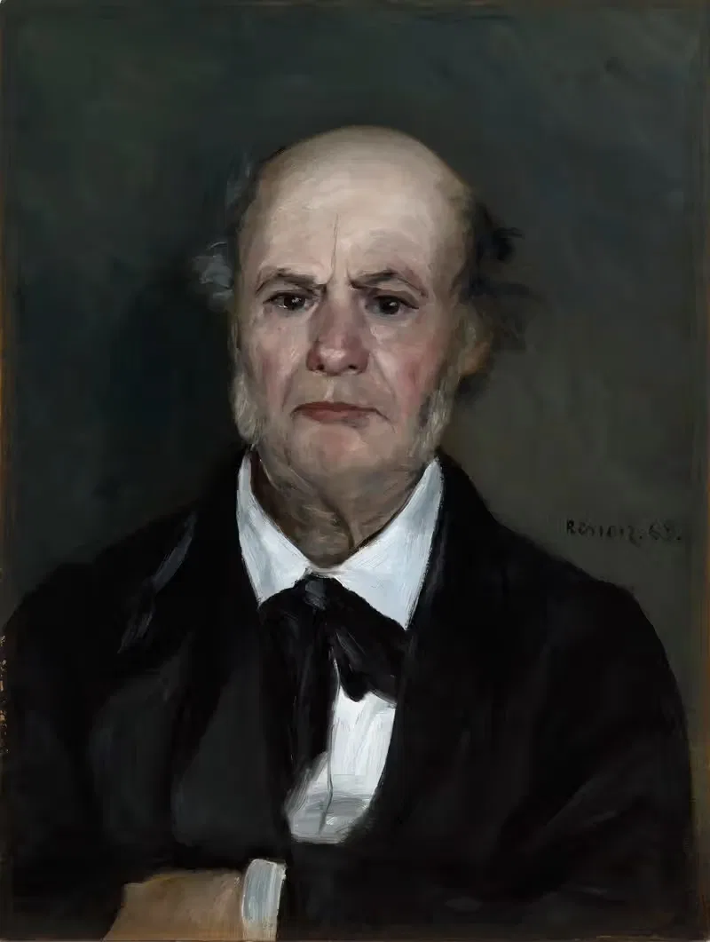 Léonard Renoir, The Artist’s Father — Pierre-Auguste Renoir