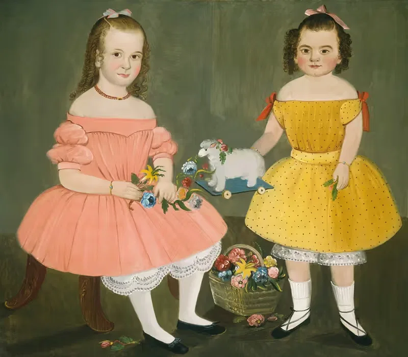 The Burnish Sisters by William Matthew Prior, 1854 — digital art print download