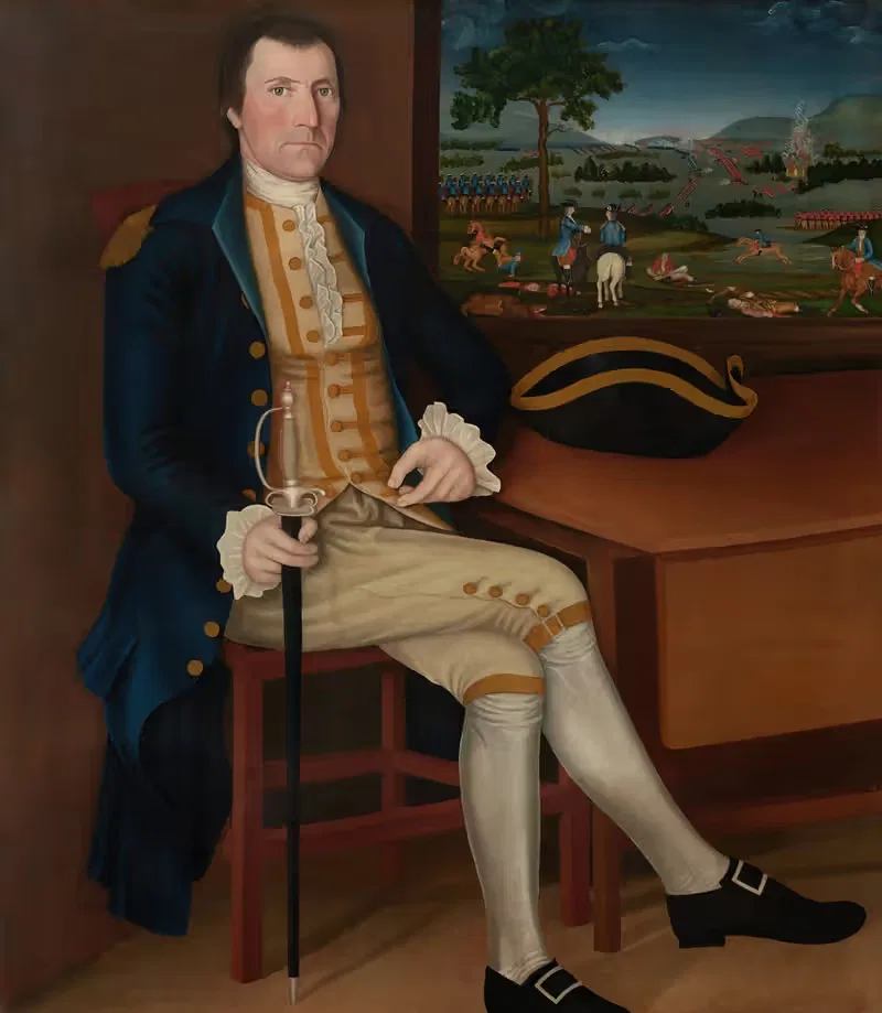 Капитан Самуэль Чандлер by Уинтроп Чандлер, c. 1780 — digital art print download