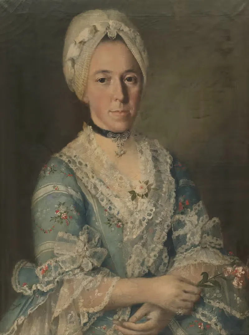 Ursula Wolf-Zellweger by Anton Wenger, 1781 — digital art print download