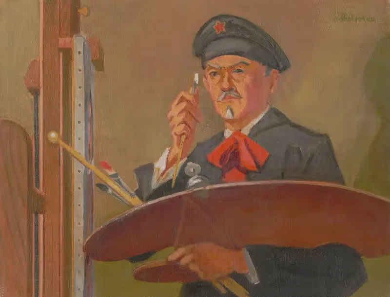 Автопортрет by Джеймс С. Кулханек, 1974 — digital art print download