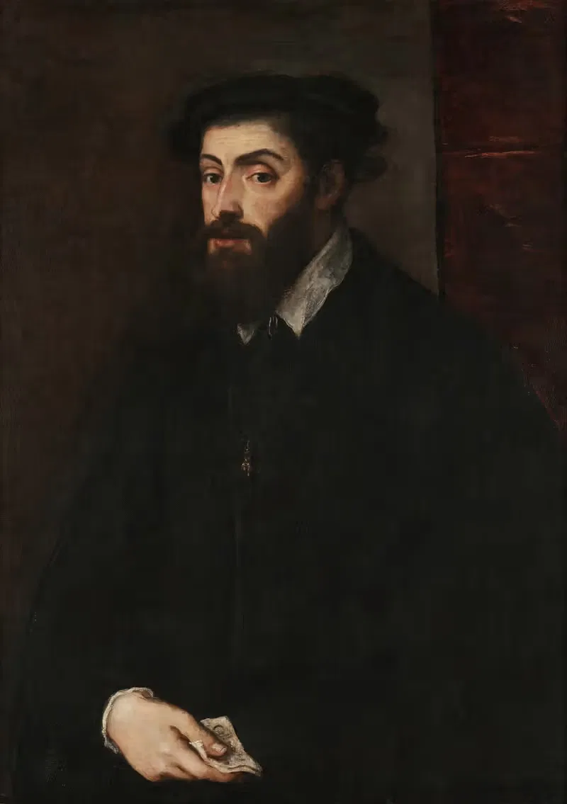 Portrait of Charles V — Titian