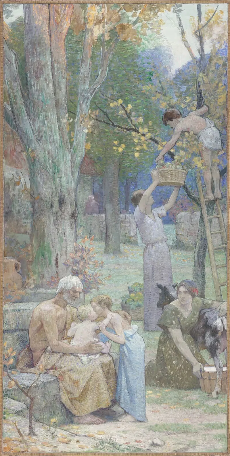 'La Famille' ou 'Le Travail' — Jacques Ferdinand Humbert