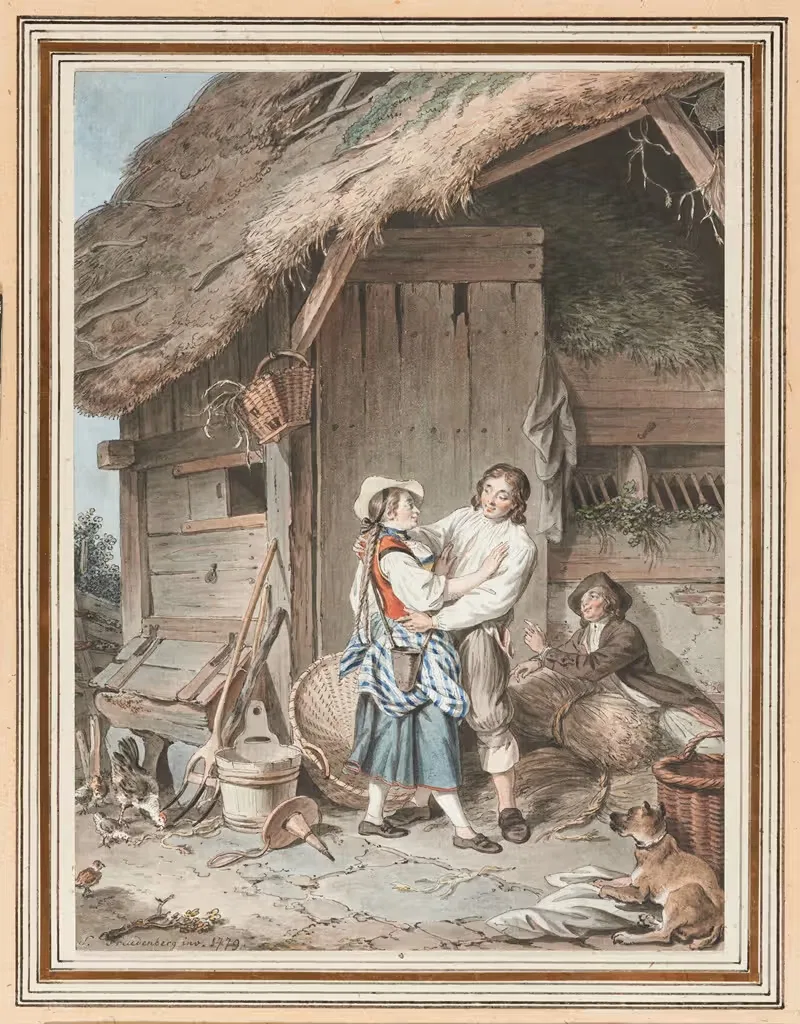 Le doux refus de la paysanne Bernoise — Sigmund Freudenberger