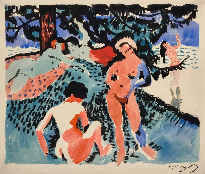 Le Repos by André Derain, 1906 — digital art print download