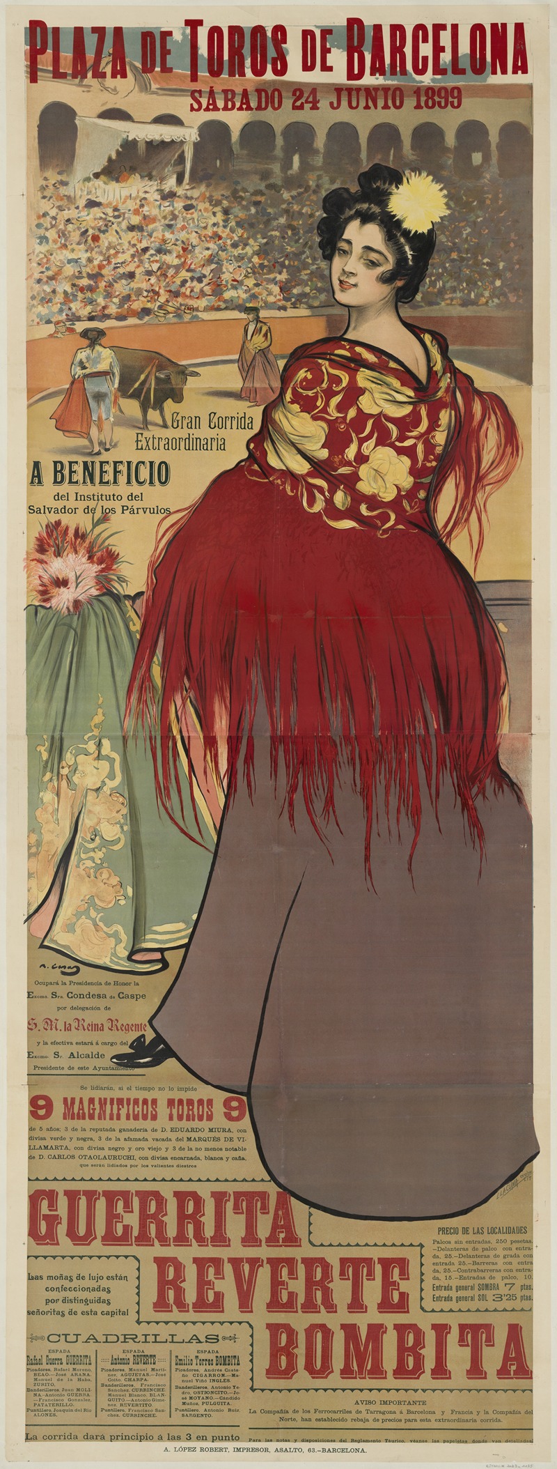 Guerrita reverte bombita — Ramon Casas y Carbo