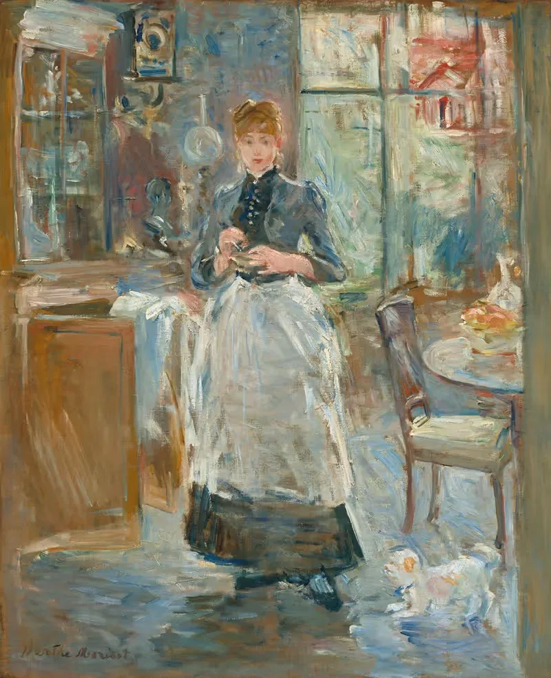 В столовой by Берт Морисо, 1886 — digital art print download