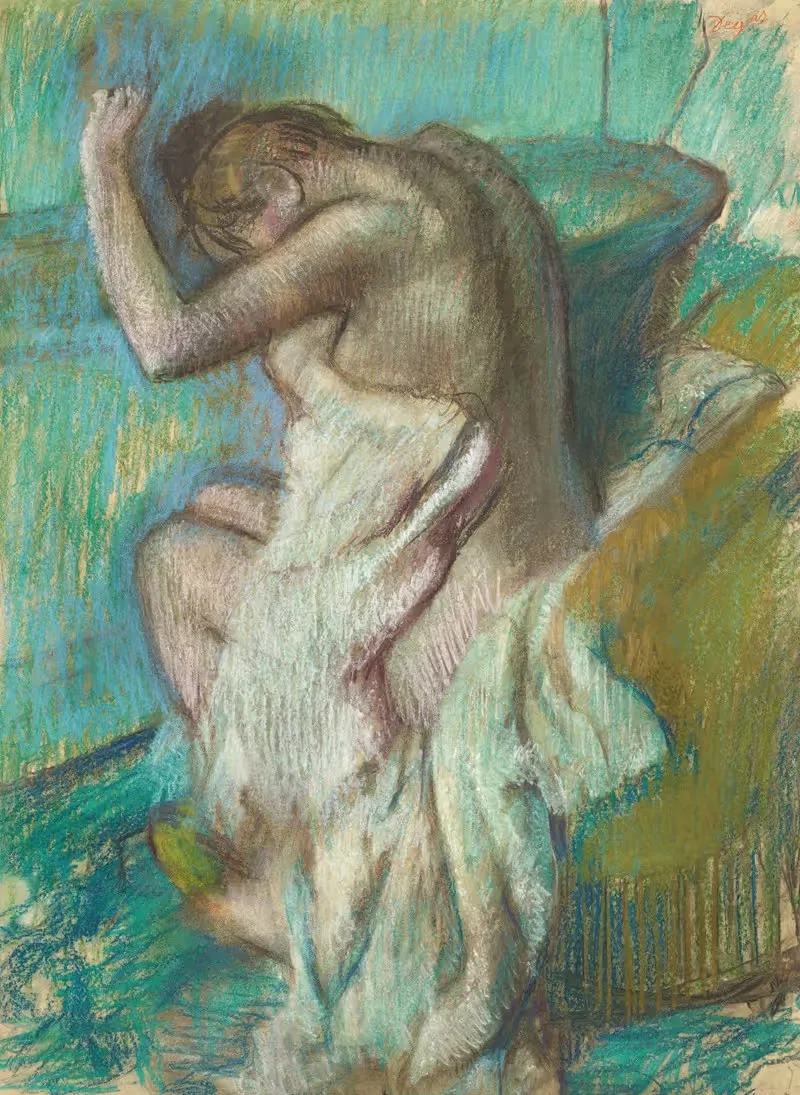 Femme s'essuyant — Edgar Degas