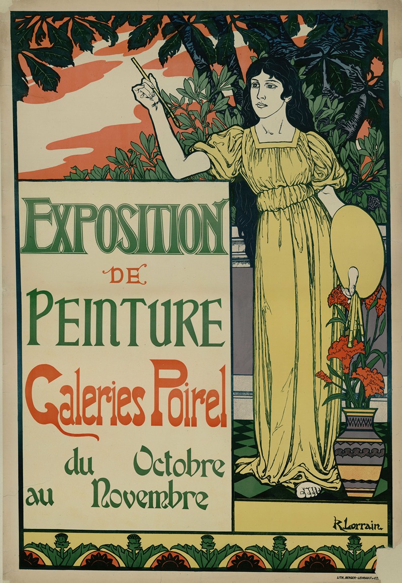 Exposition de peinture Galeries Poirel — René Lorrain