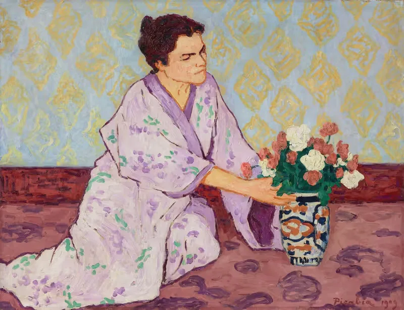 Букет, Сен-Тропе by Франсис Пикабия, 1909 — digital art print download