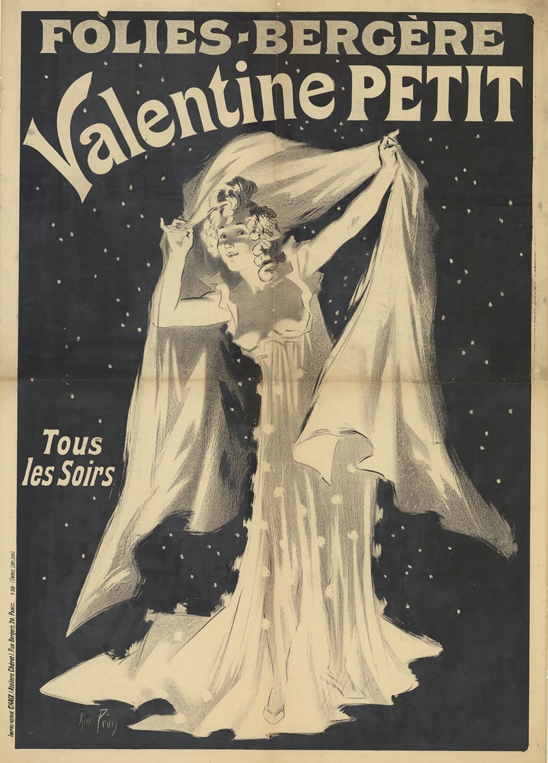 Folies-Bergère. Valentine Petit — René Péan