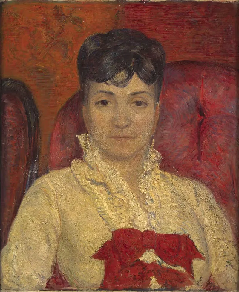 Portrait de l'épouse de l'artiste — Frédéric Cordey
