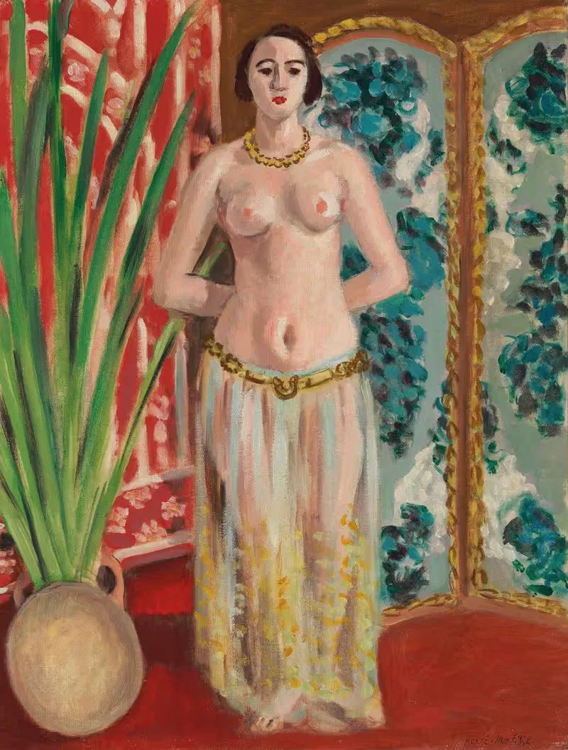 Одали́ска, руки за спиной by Анри Матисс, 1923 — digital art print download
