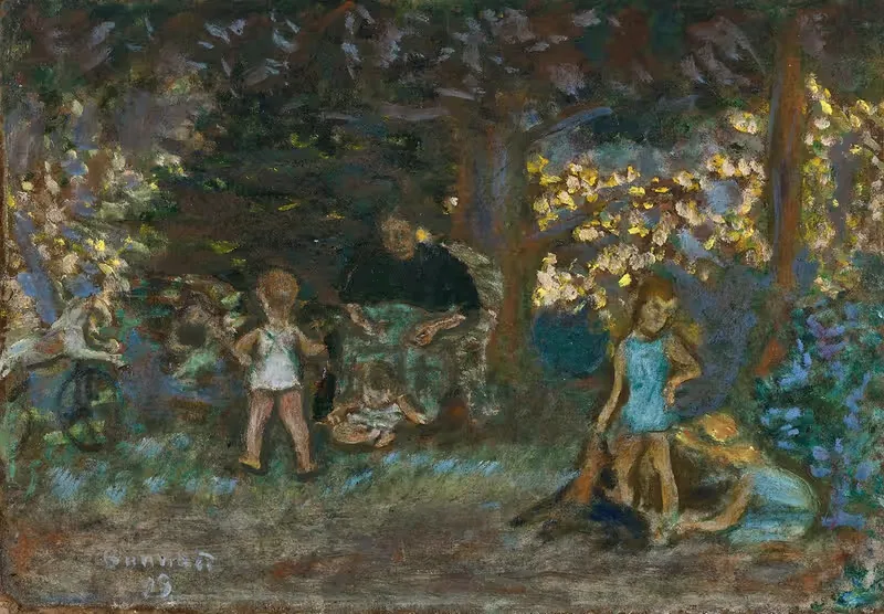 Jeux d'enfants (au Grand-Lemps) — Pierre Bonnard