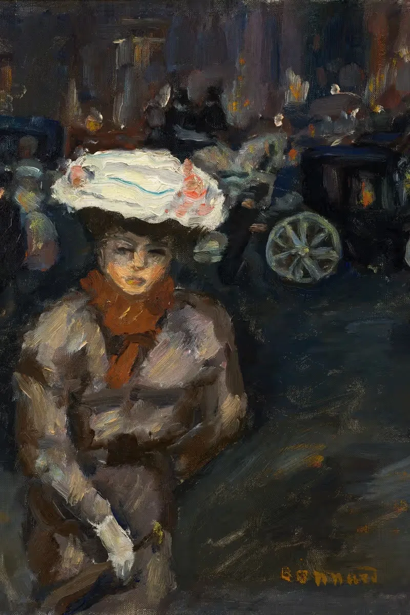 Jeune fille dans la rue — Pierre Bonnard