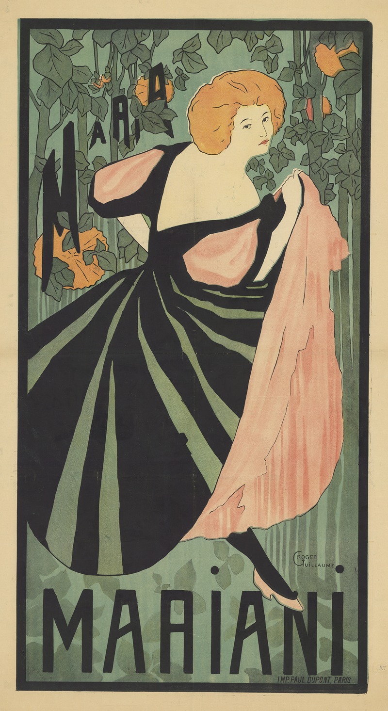Maria Mariani by Roger Guillaume, 1897 — digital art print download