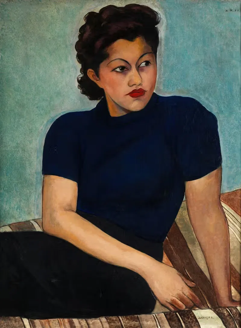 Frauenporträt — Seweryn Szrajer